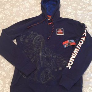 New KTM Red Bull Factory Racing Team Zip Up Hoodie Sweatshirt